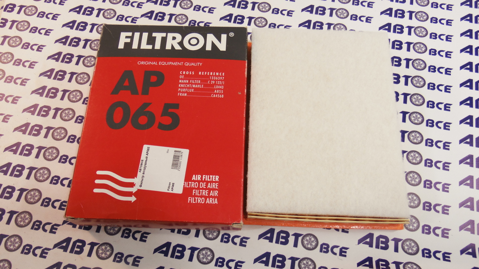 Фильтр воздушный AP065 FILTRON